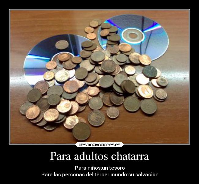 Para adultos chatarra -