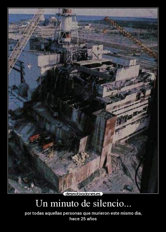 Un minuto de silencio... -