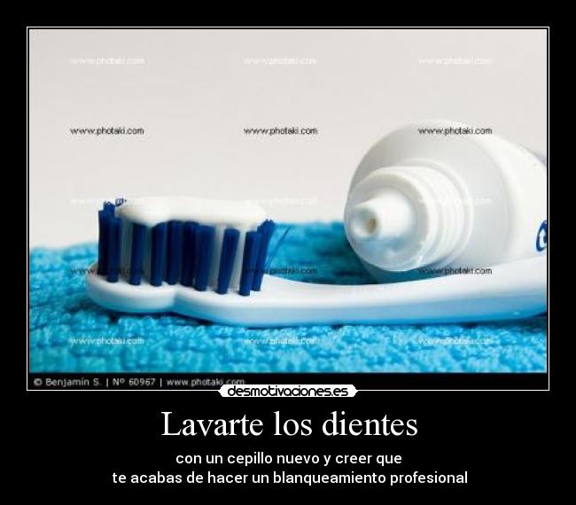 Lavarte los dientes -