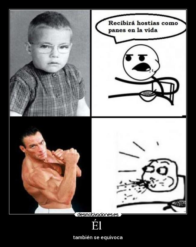 Él - también se equivoca