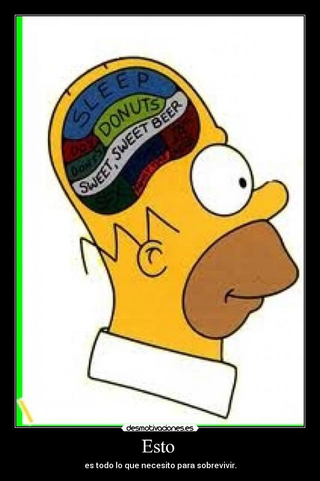 carteles cerebro homer desmotivaciones