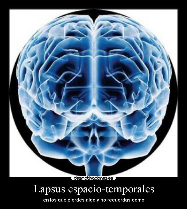 Lapsus espacio-temporales - 