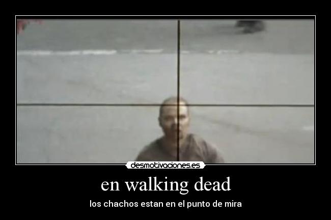 en walking dead -