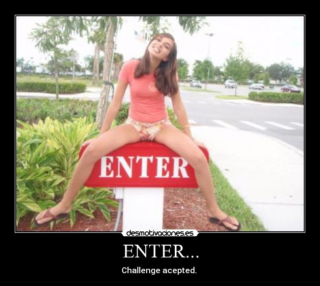 ENTER... - 