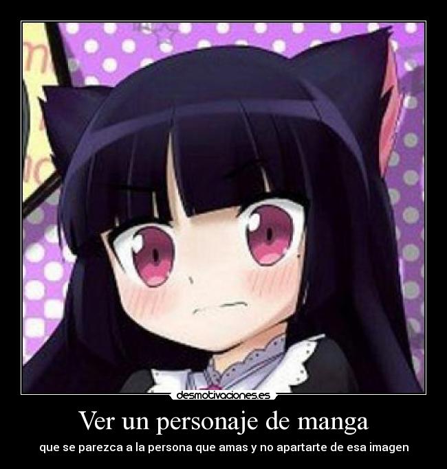 Ver un personaje de manga -