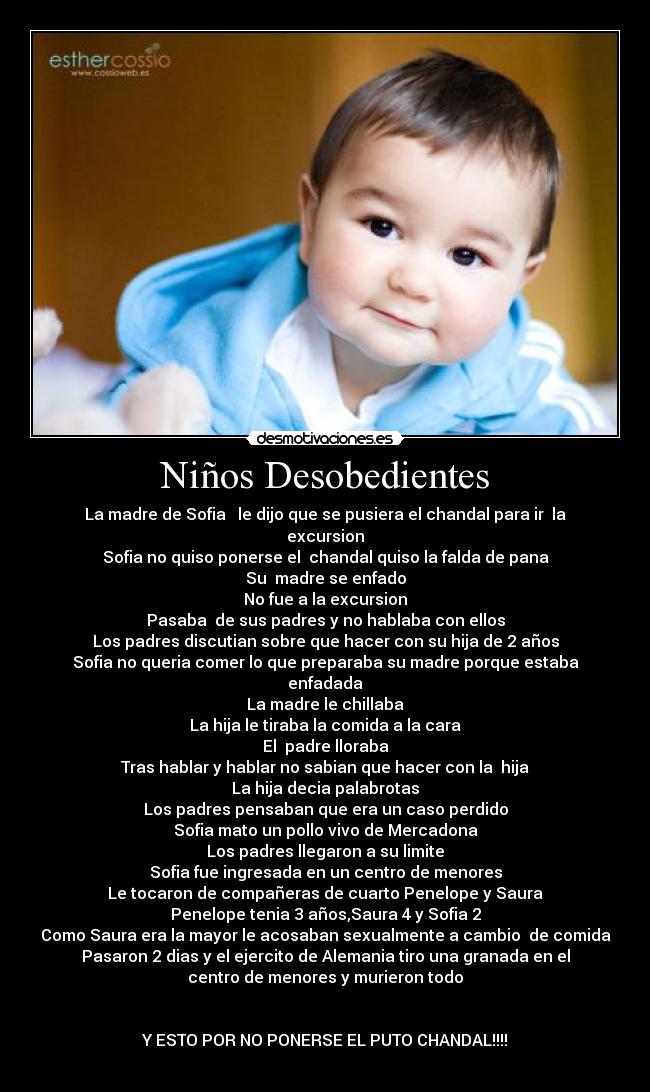 Niños Desobedientes -