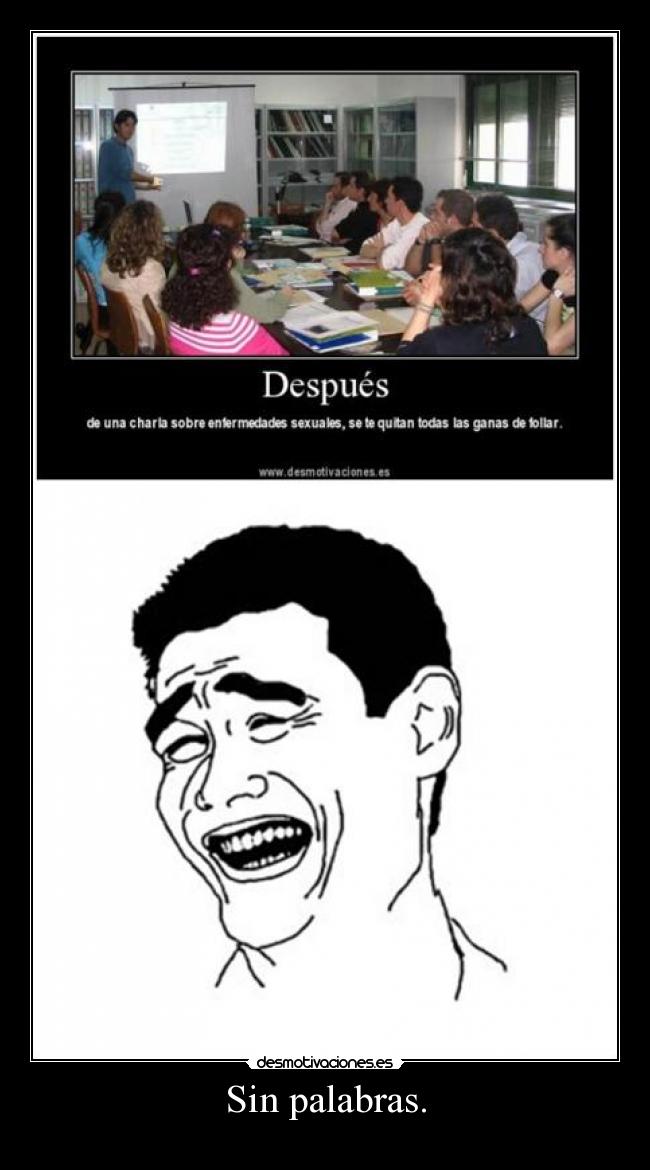 Sin palabras. - 