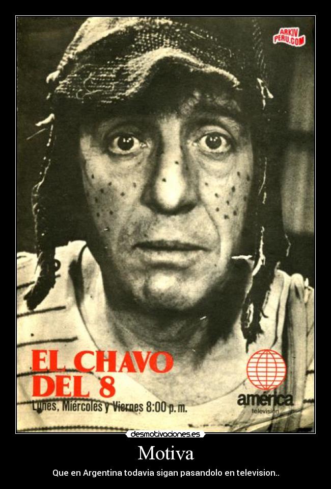 Motiva - Que en Argentina todavia sigan pasandolo en television..