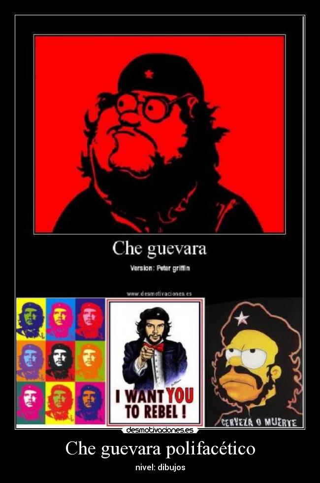 Che guevara polifacético - nivel: dibujos