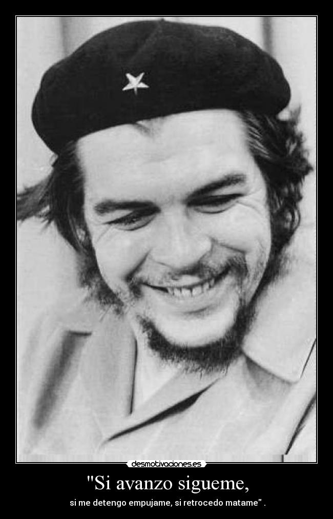 carteles ernesto che guevara desmotivaciones