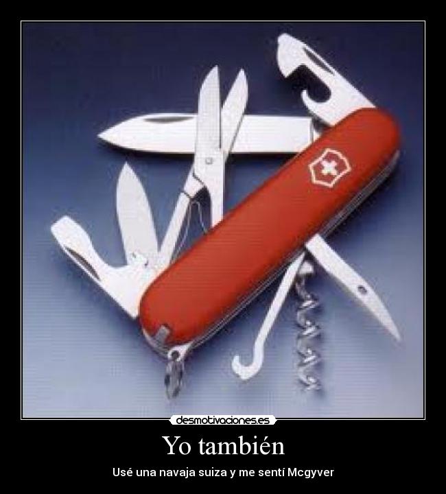 carteles mcgyver desmotivaciones