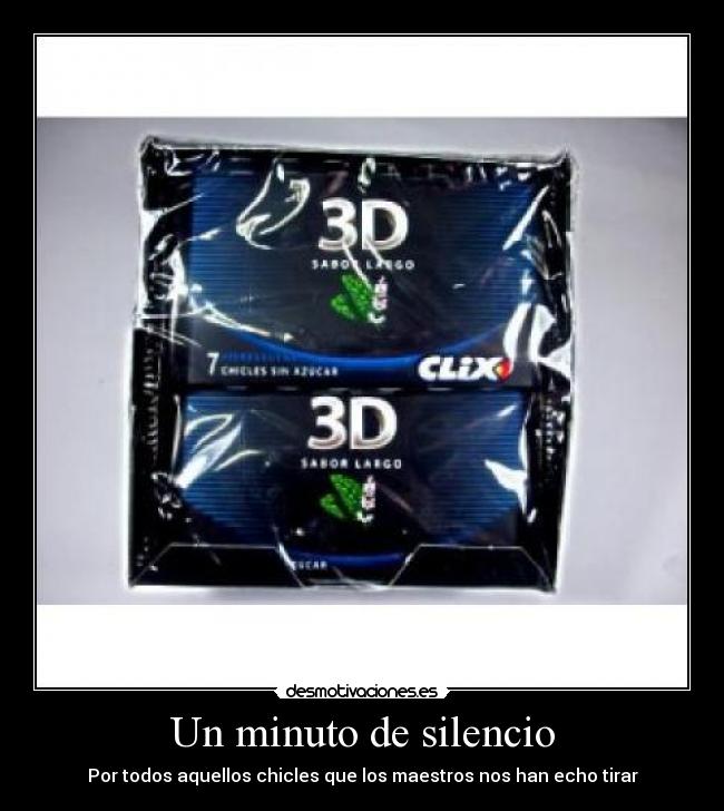 Un minuto de silencio -