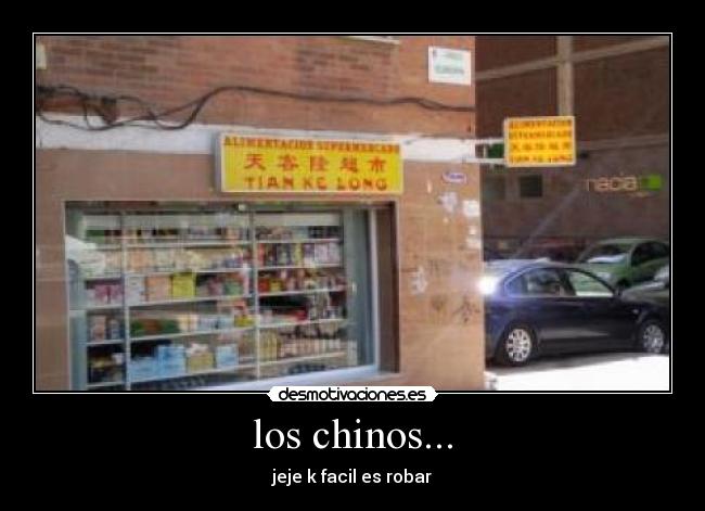 los chinos... -