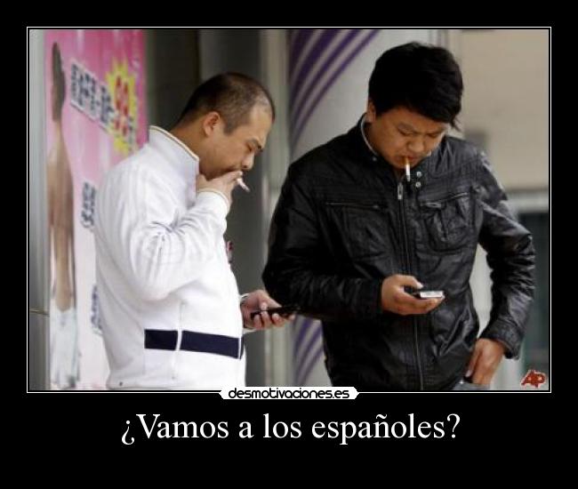 ¿Vamos a los españoles? -