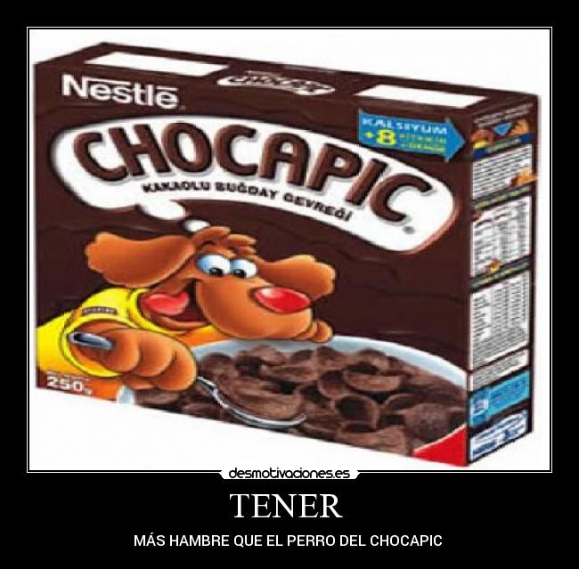 carteles perro del chocapic desmotivaciones