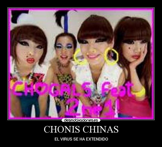 carteles chonis chinas desmotivaciones