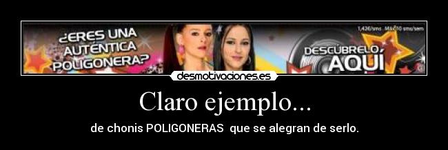 Claro ejemplo... - 