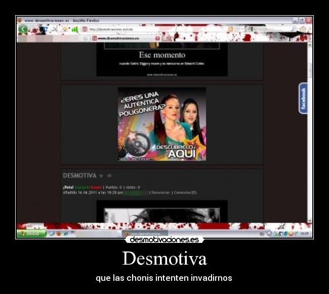 Desmotiva - que las chonis intenten invadirnos 