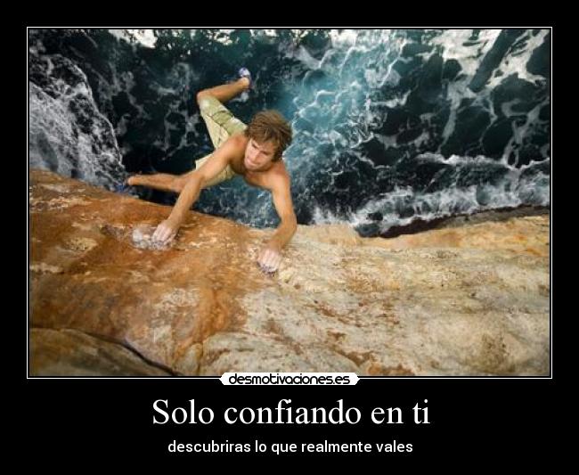 Solo confiando en ti - 