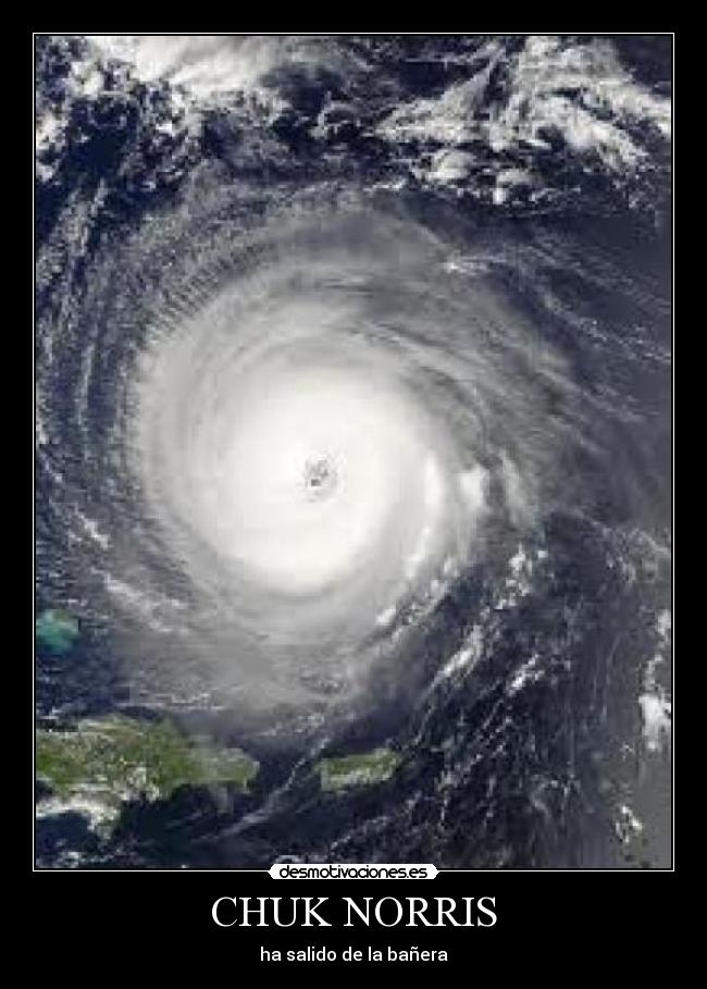 CHUK NORRIS - ha salido de la bañera