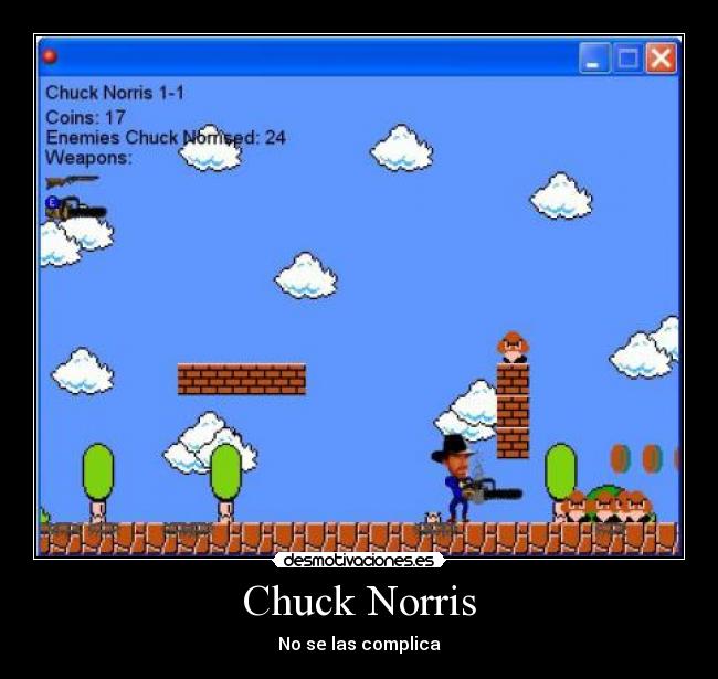 Chuck Norris - No se las complica