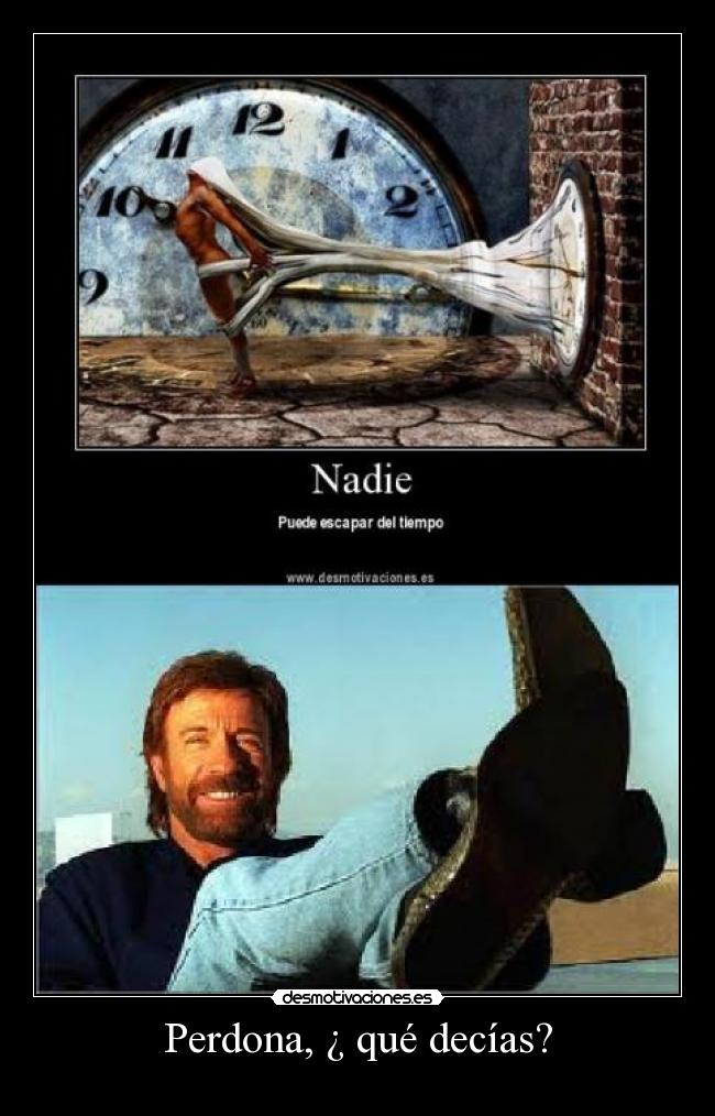 Perdona, ¿ qué decías? - 