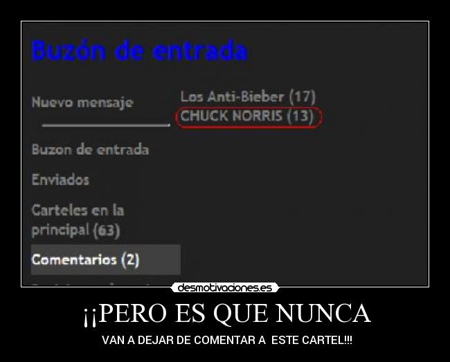 carteles chuck norris hmgntaa desmotivaciones