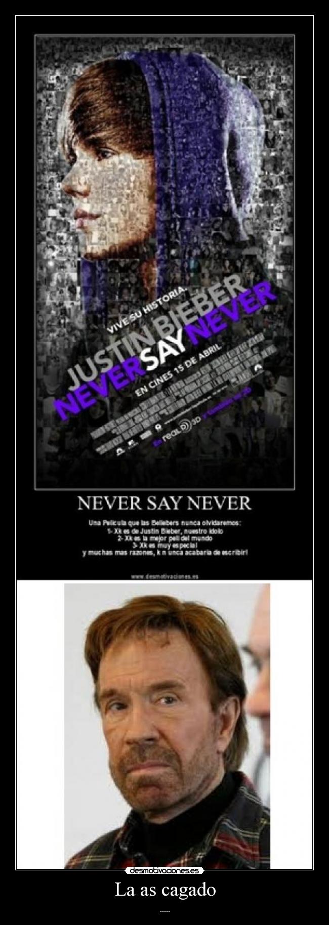 La as cagado - .....