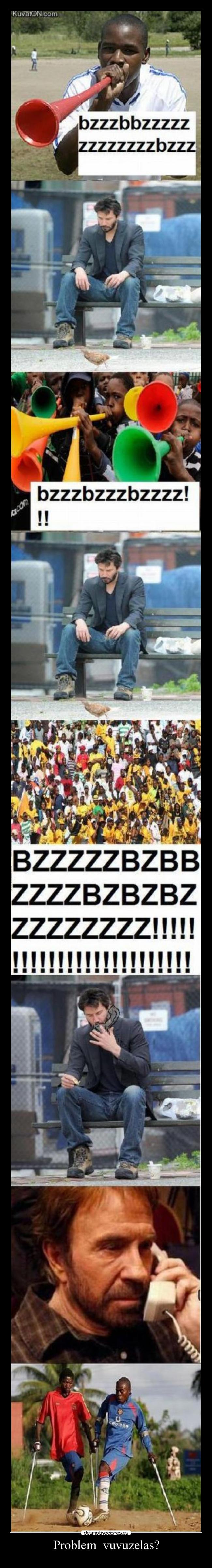 Problem vuvuzelas? -