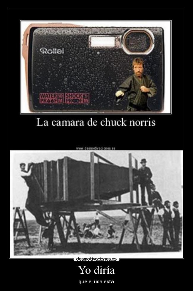 Yo diría - que él usa esta.