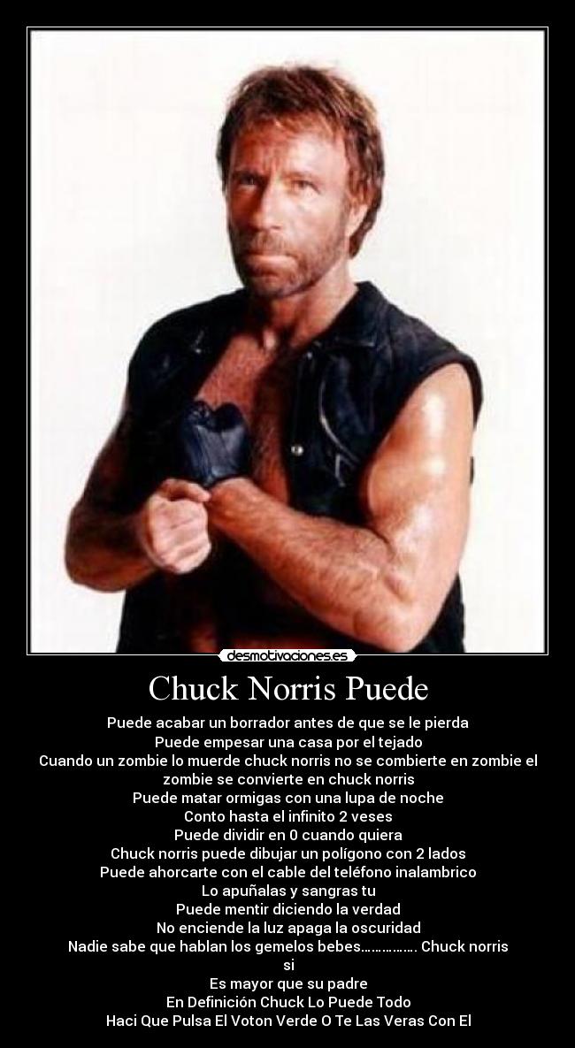 Chuck Norris Puede -