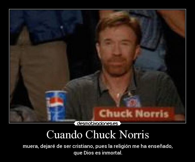 Cuando Chuck Norris - 