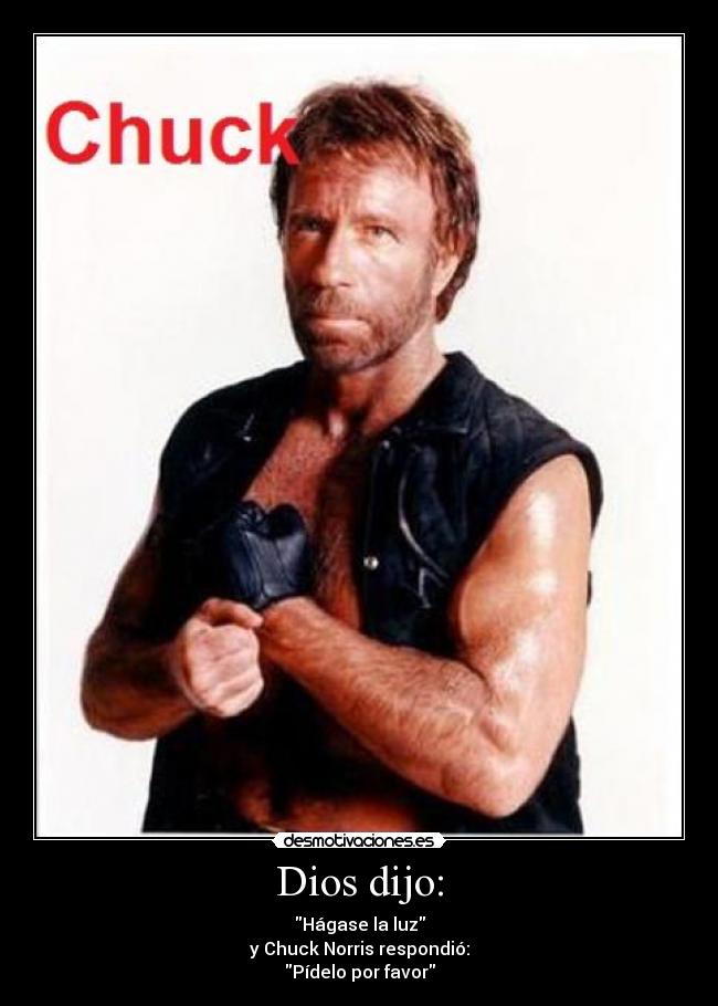 Dios dijo: -