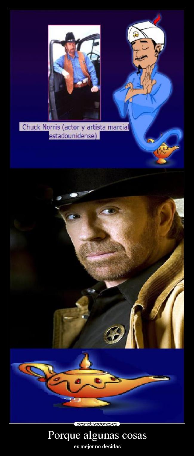 carteles chuck norris desmotivaciones