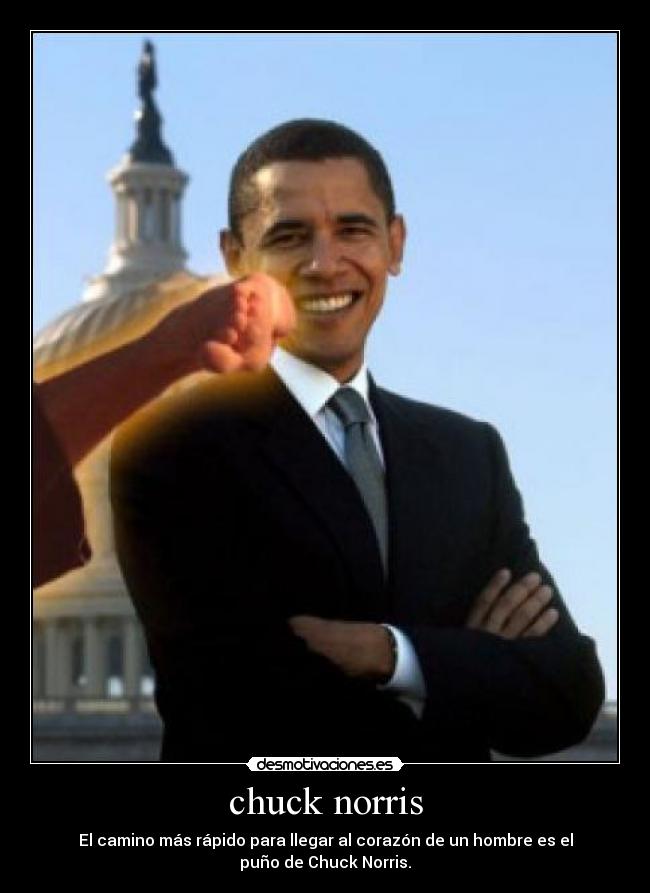 carteles chuck norris desmotivaciones