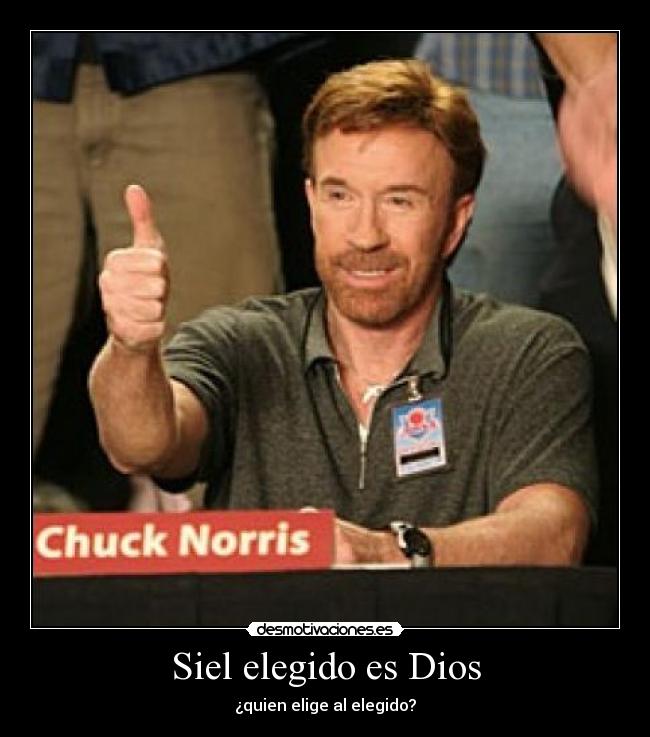 carteles dios chuck norris desmotivaciones