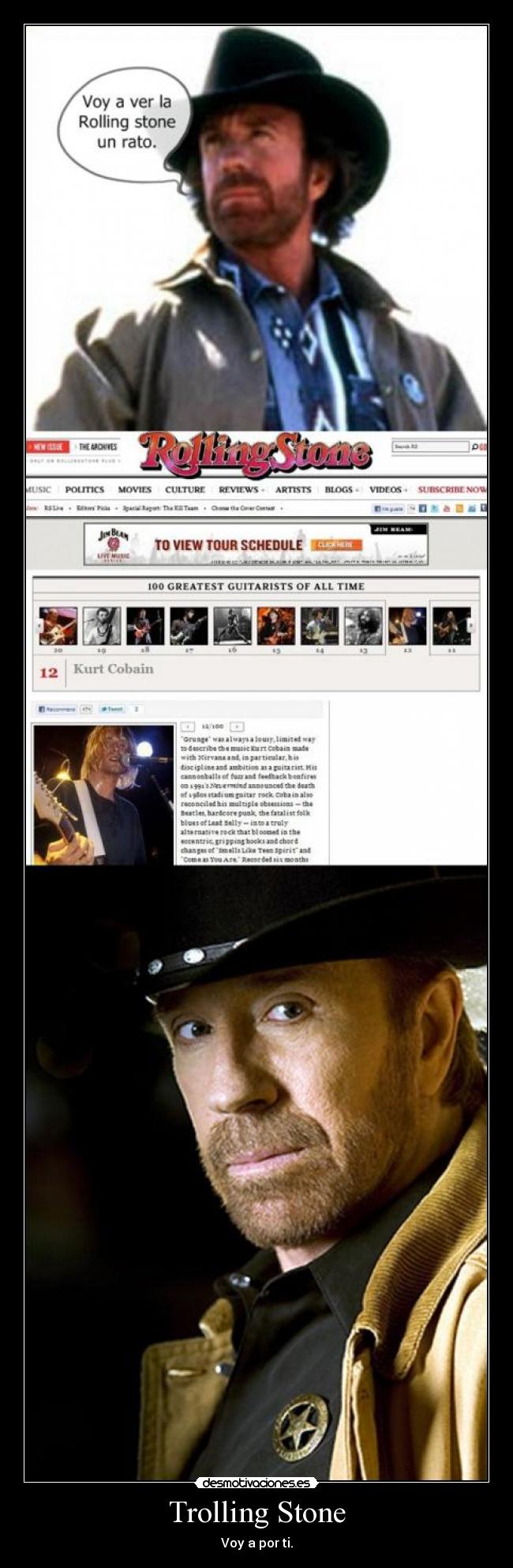 Trolling Stone - Voy a por ti.