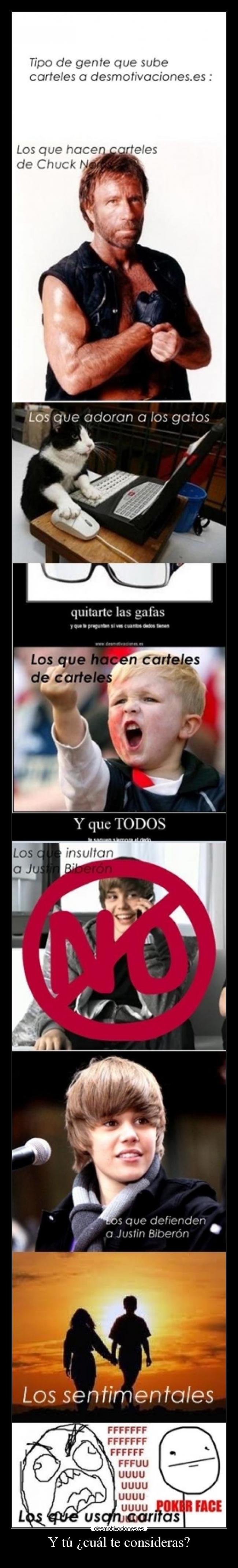 Y tú ¿cuál te consideras? -