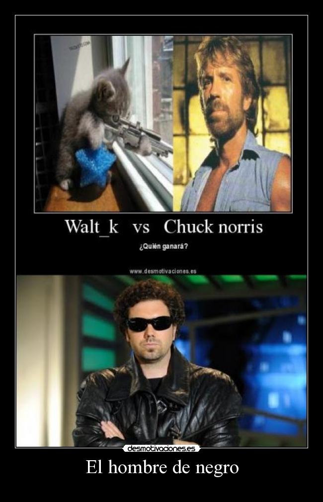 El hombre de negro -