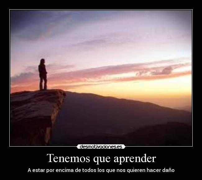 carteles aprender cielo dano desmotivaciones