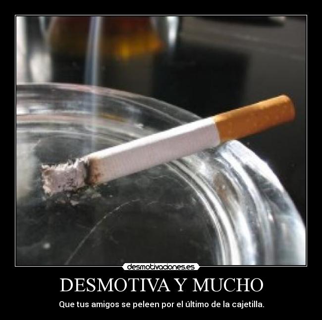 carteles cigarro desmotivaciones