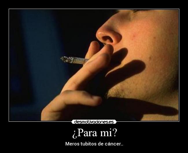 ¿Para mi? -