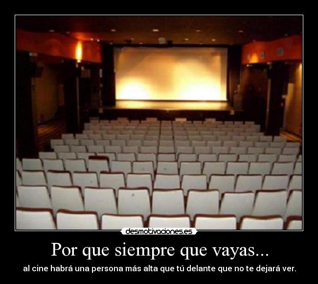 Por que siempre que vayas... - 