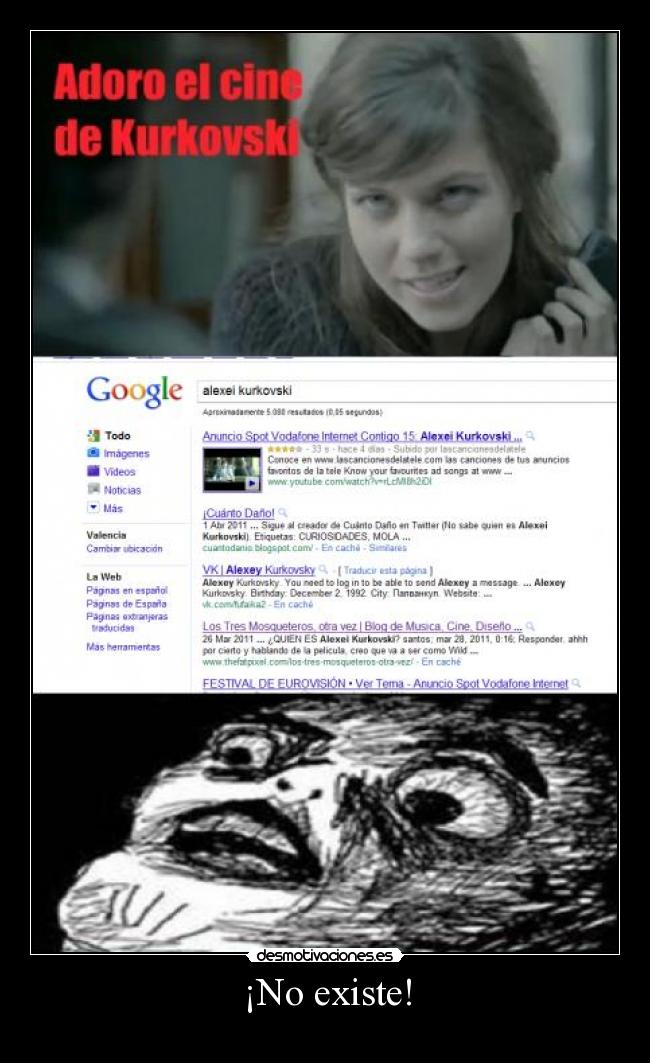 ¡No existe! - 