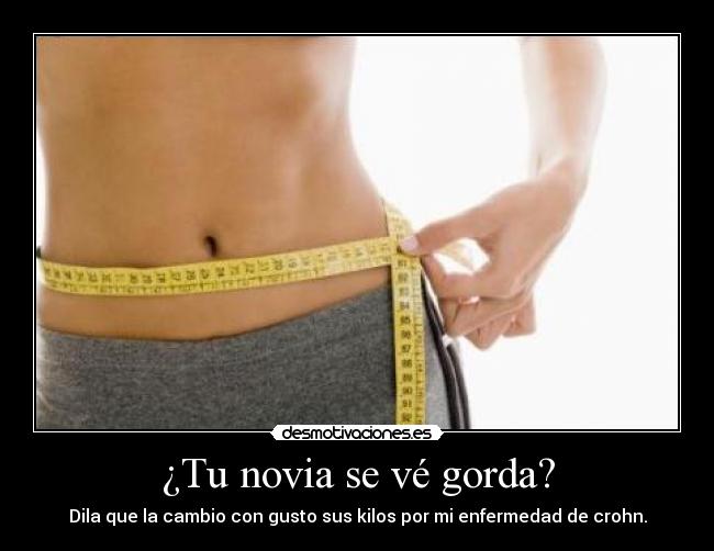 ¿Tu novia se vé gorda? - 