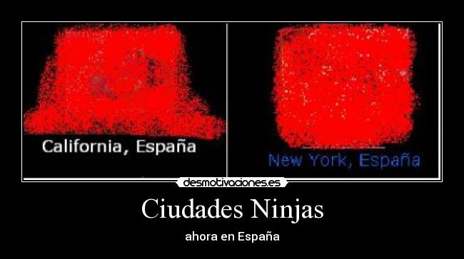 Ciudades Ninjas - ahora en España