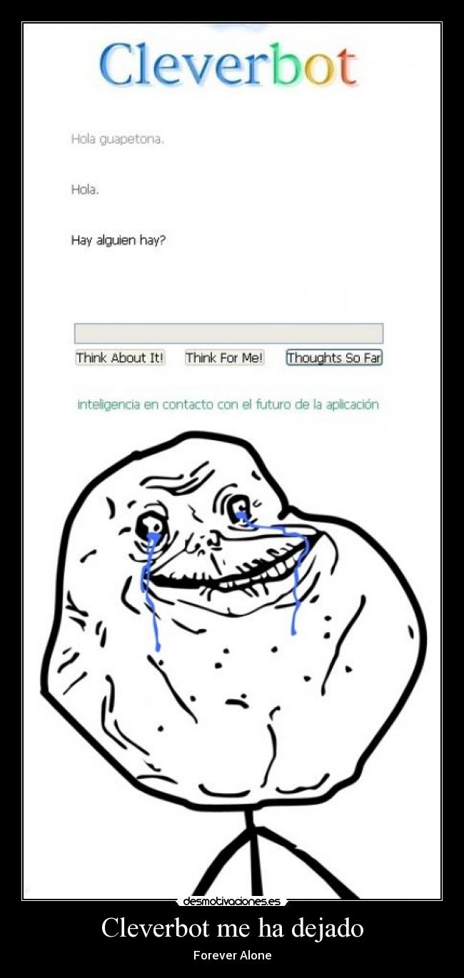 Cleverbot me ha dejado -