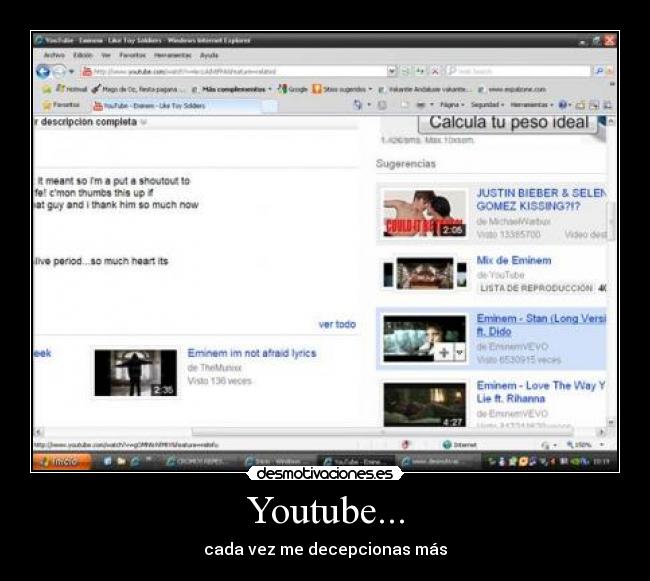 Youtube... -