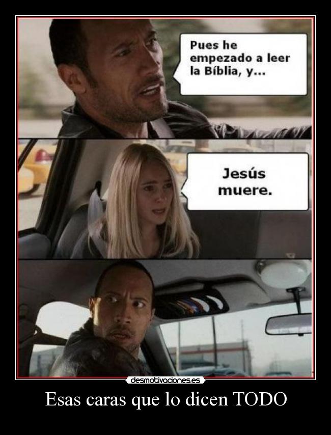 Esas caras que lo dicen TODO -