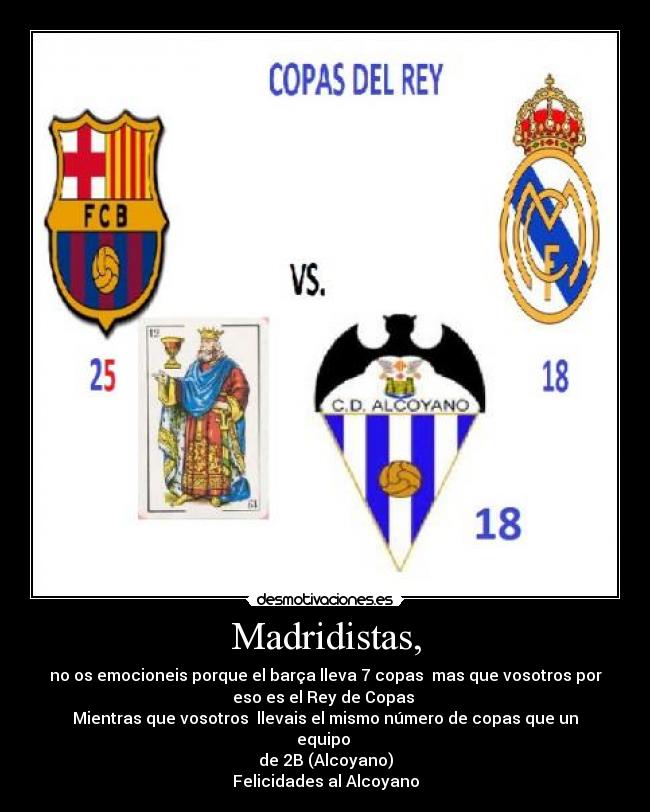 Madridistas, -